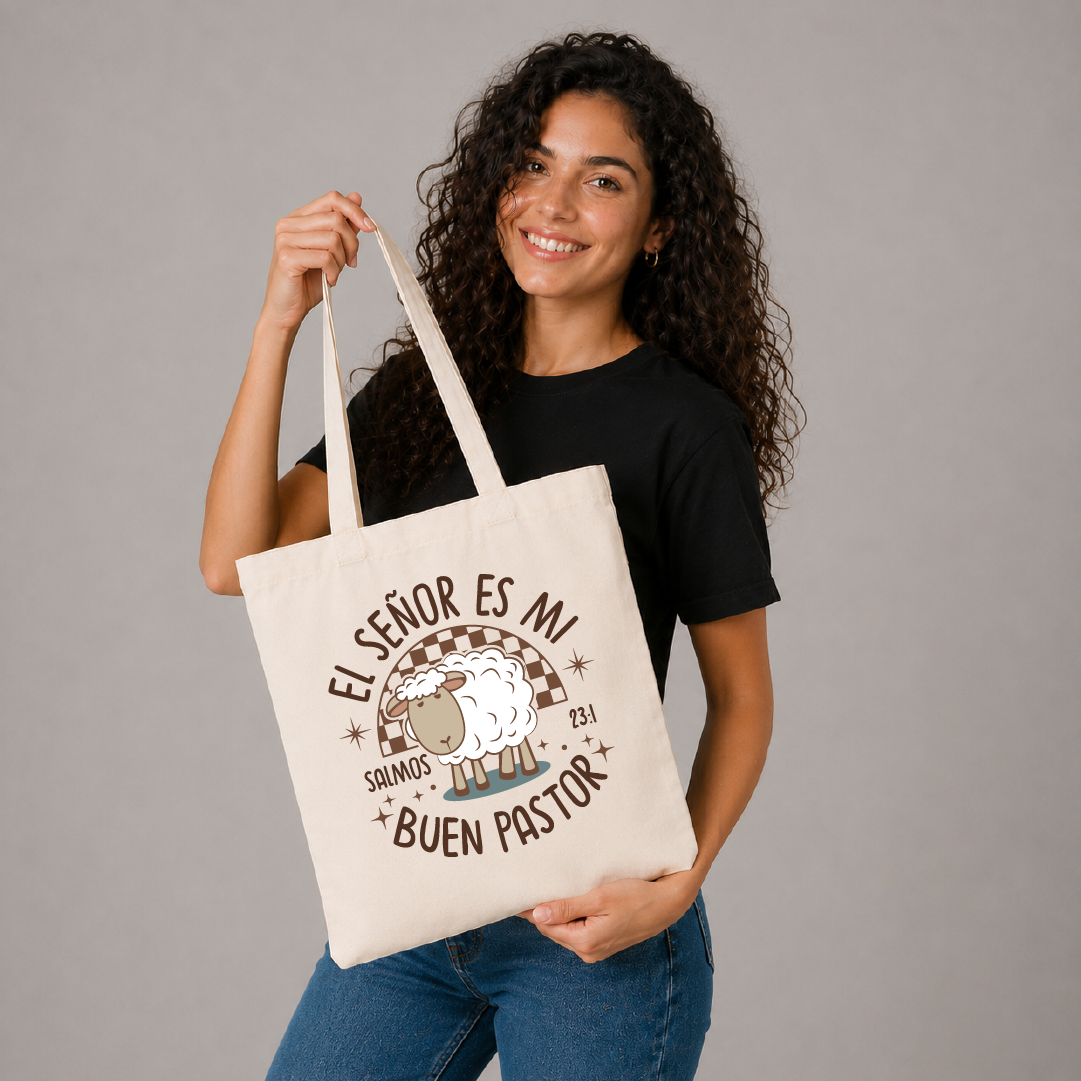 Tote bags - El es mi pastor