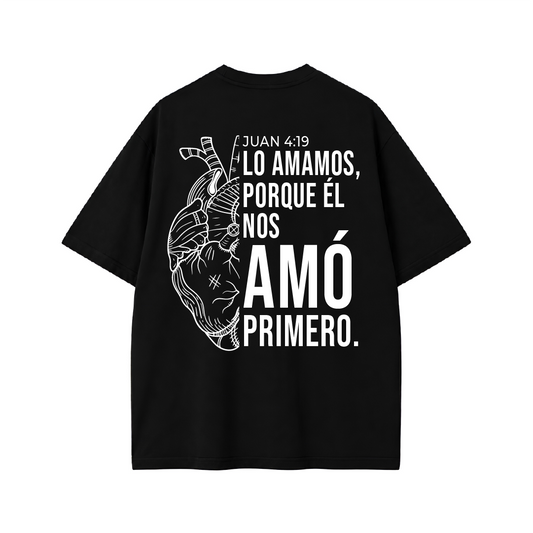 Camiseta oversize - Primero nos amó