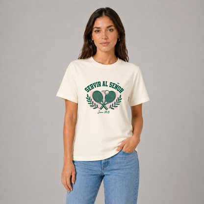 Camiseta regular - Servir al Señor