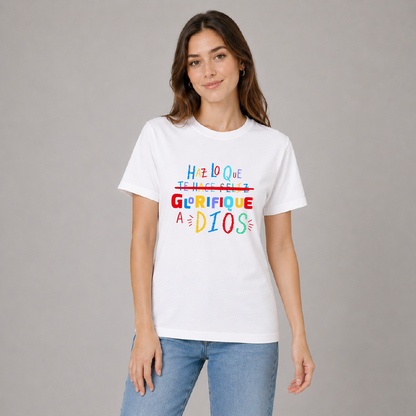 Camiseta regular - Glorifica a Dios