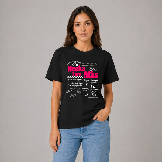 Camiseta regular - Hecha para mas