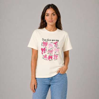 Camiseta regular - Dios dice que soy