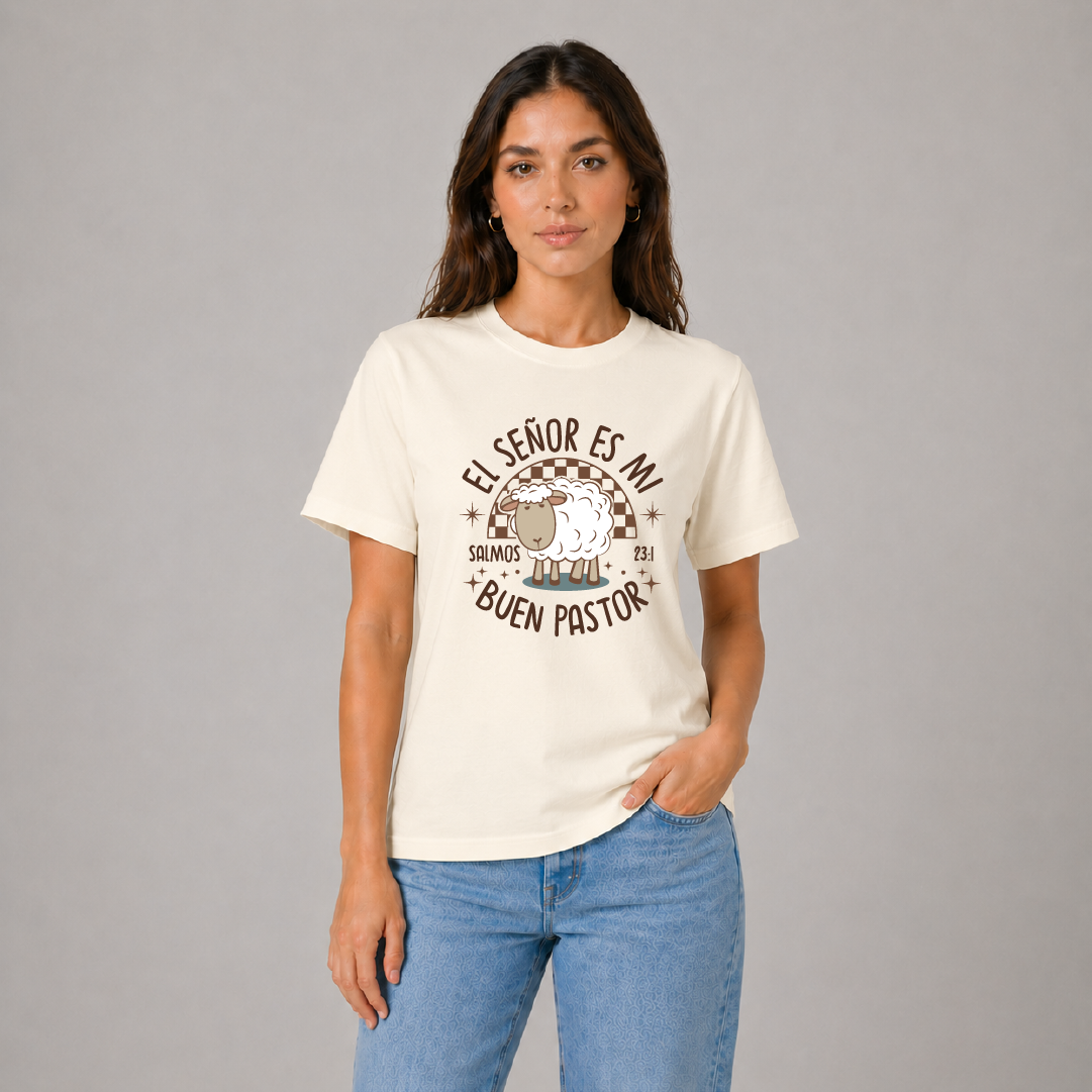 Camiseta regular - El señor es mi pastor