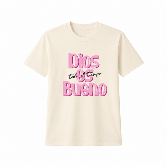 Camiseta regular - Dios es Bueno