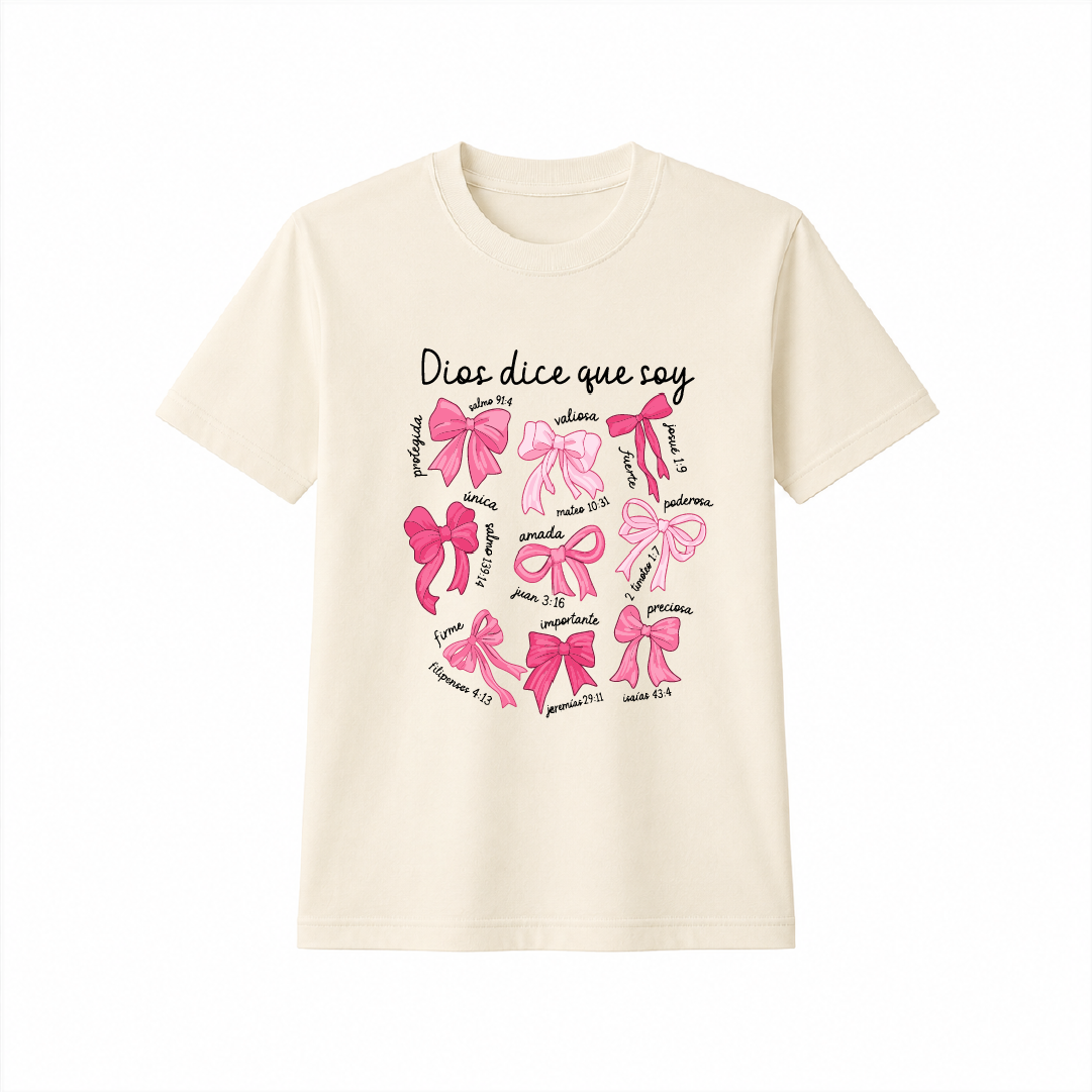Camiseta regular - Dios dice que soy