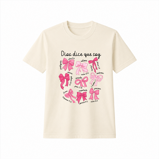 Camiseta regular - Dios dice que soy