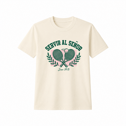 Camiseta regular - Servir al Señor