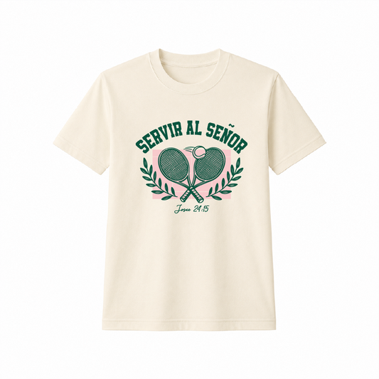 Camiseta regular - Servir al Señor