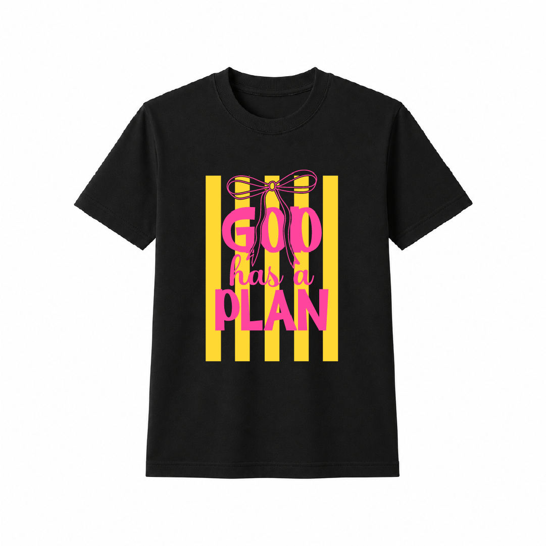 Camiseta regular - God has a Plan