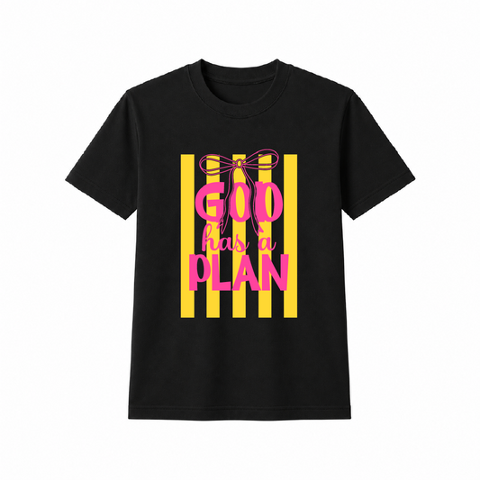 Camiseta regular - God has a Plan