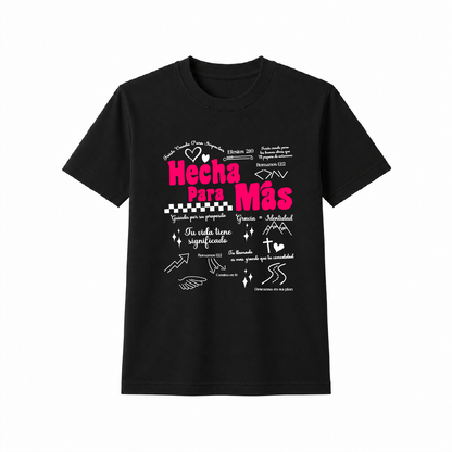 Camiseta regular - Hecha para mas