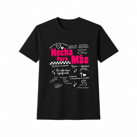 Camiseta regular - Hecha para mas
