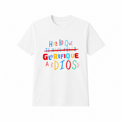 Camiseta regular - Glorifica a Dios
