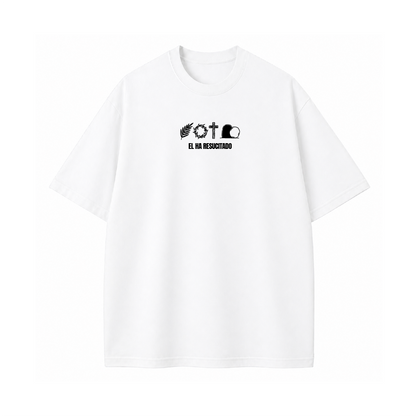 Camiseta Oversize - Él ha Resucitado