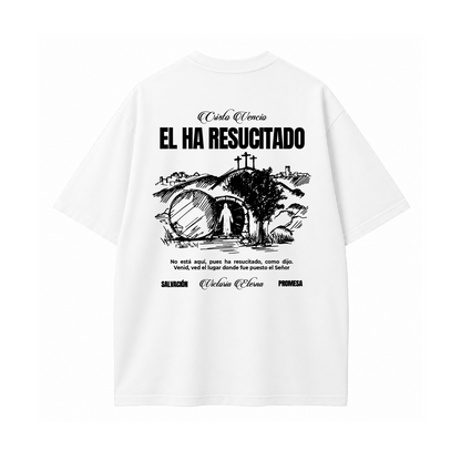 Camiseta Oversize - Él ha Resucitado