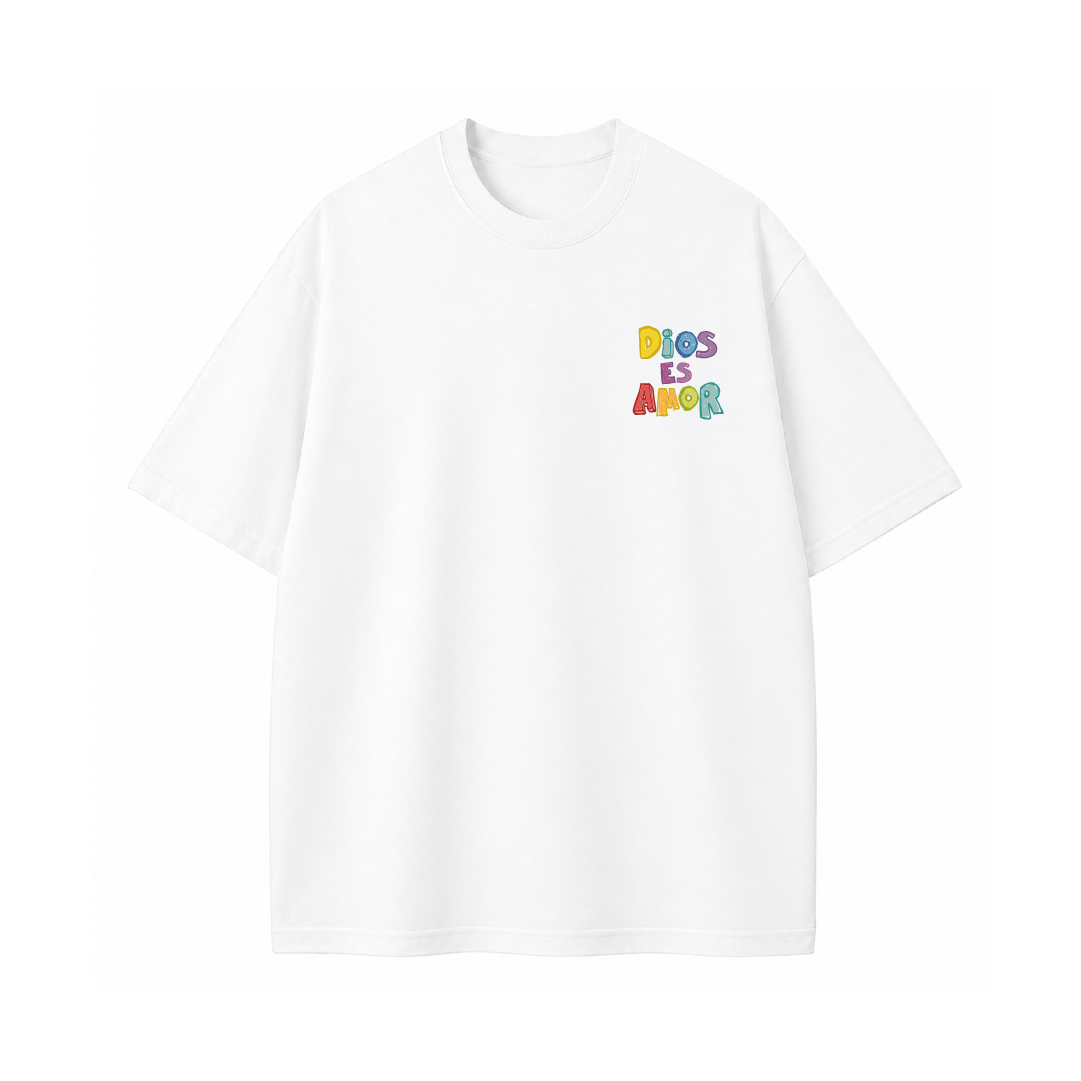 Camiseta Oversize - Dios es Amor
