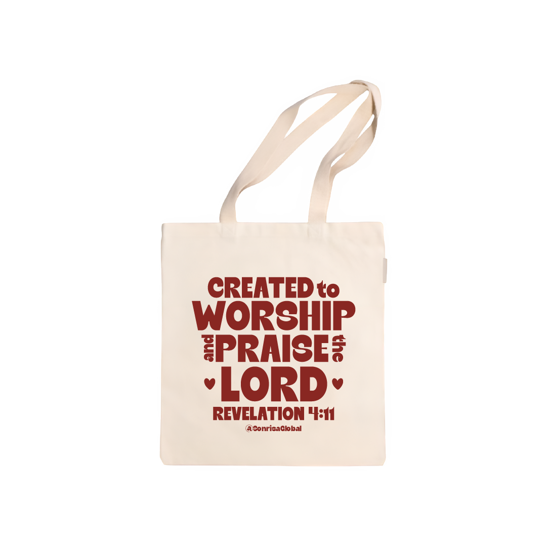 Tote Bags - Created to Worship