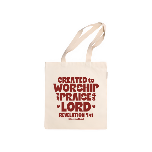 Tote Bags - Created to Worship