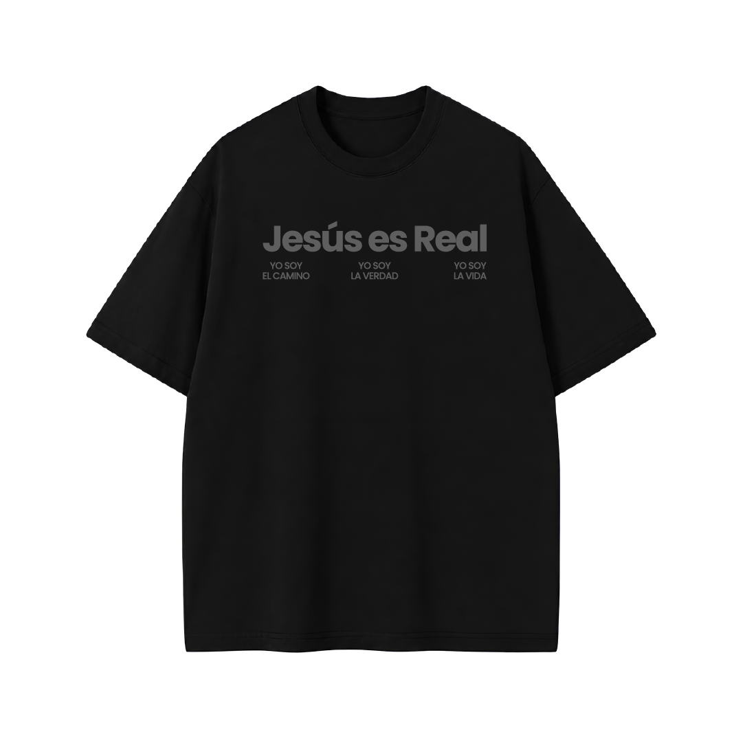 Camiseta Oversize - Jesús es Real