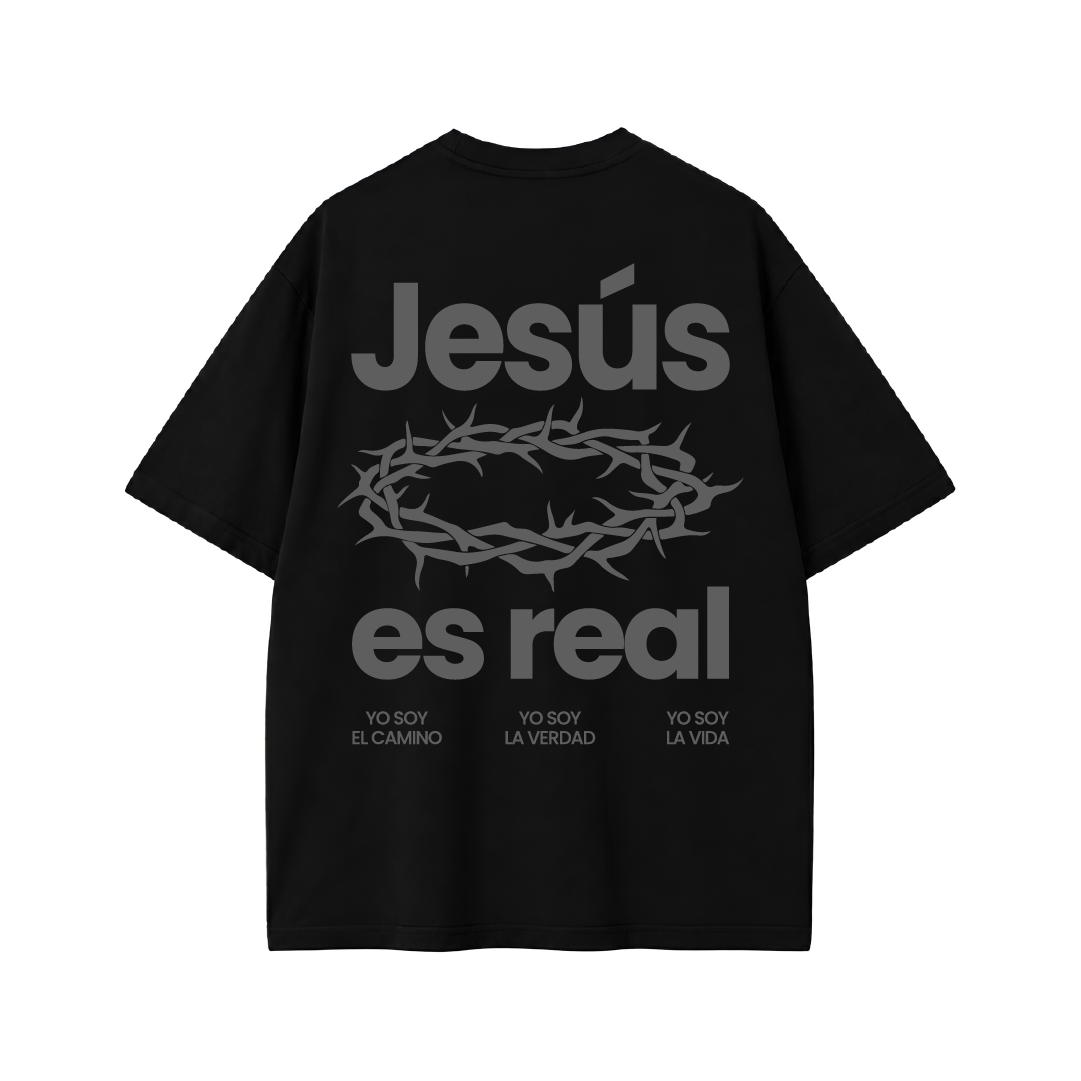 Camiseta Oversize - Jesús es Real