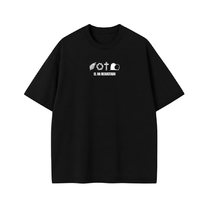 Camiseta Oversize - Él ha Resucitado
