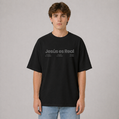 Camiseta Oversize - Jesús es Real