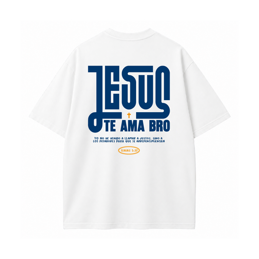 Camiseta Oversize - Jesús Te ama