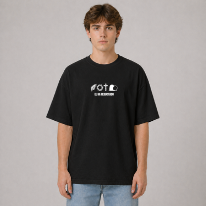 Camiseta Oversize - Él ha Resucitado