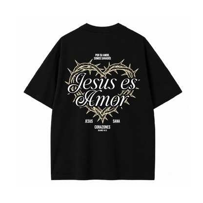 Camiseta Oversize - Jesus es Amor